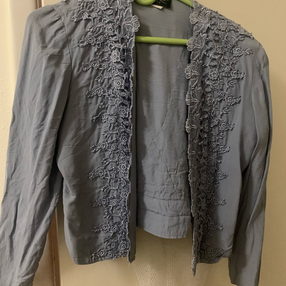 Lace shacket